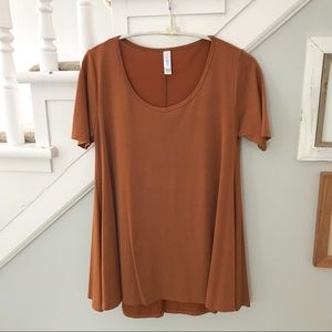 Lularoe XXS Copper tunic shirt